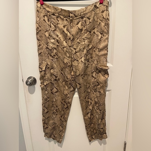 Banana Republic Snake Print Pants - Picture 1 of 6